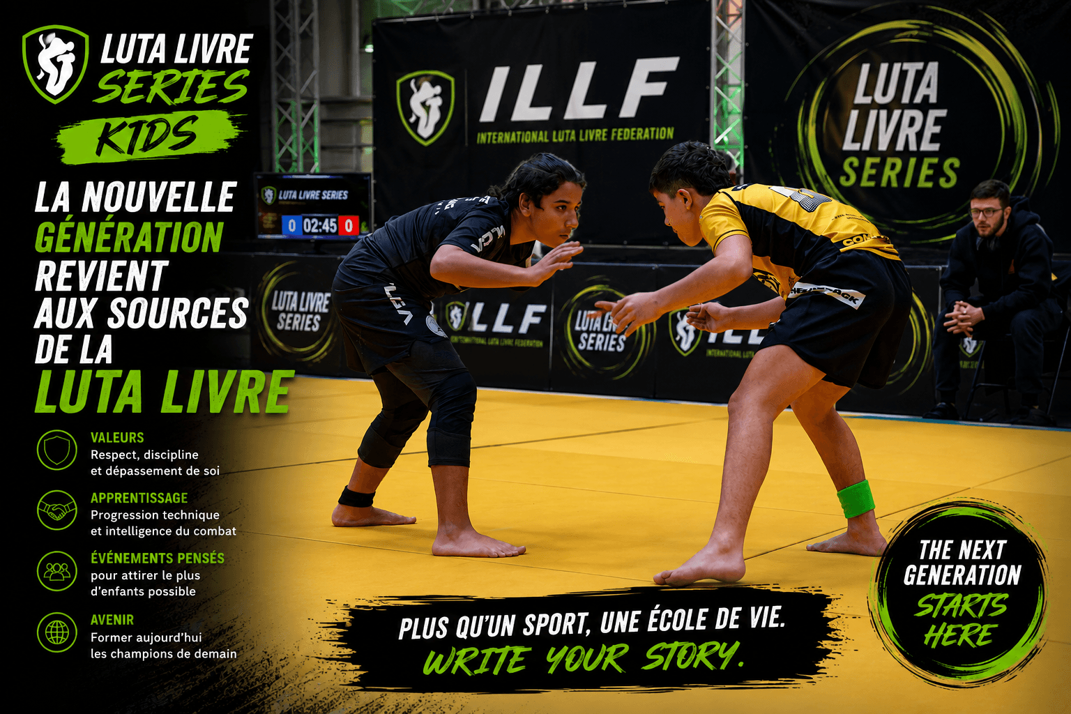 Luta Livre Series Kids: the new generation returns to the roots of Luta Livre